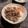 ひき肉丼