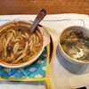 ランチはカレーうどん