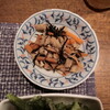揚げとひじきの煮物