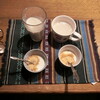 デザートは自家製ヨーグルトときな粉