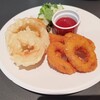オニオンフライ＆イカリング500円
