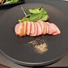 合鴨スモークとベビーリーフの燻製ソルト550円