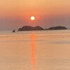 20260529金　長崎　ホテルからの夕陽