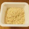 ③日清ソース焼きそば湯切り後