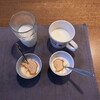 デザートは自家製ヨーグルトときな粉