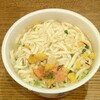 どん兵衛シーフード→お湯を注いで５分！