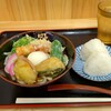 よし野　天ぷらぶっかけ＋おにぎり２個＝950円