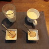 デザートは自家製ヨーグルトときな粉