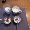 デザートは自家製ヨーグルトとジャム
