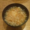天かすたっぷり玉子スープ
