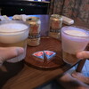 湯上りビールを飲んで