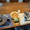 ランチは天ぷらそば