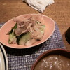 キュウリと山芋のサラダ