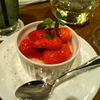 イチゴのパンナコッタ