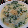 イ貝とわかめ粥