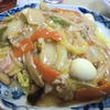 今日はあんかけ焼きそば