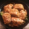 やっさんの赤豚コロッケのオーロラソースがけ丼