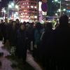 大混雑の渋谷駅前