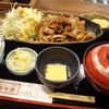 「豚しょうが焼き定食」＠900円