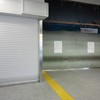 朝七時半．千葉駅西口正面全面シャッター