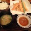 天ぷら６種がつく定食６００円