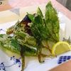 行者ニンニクの天ぷらなど「ホテルようてい」