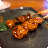 Yakitori (Grilled chicken skewers)