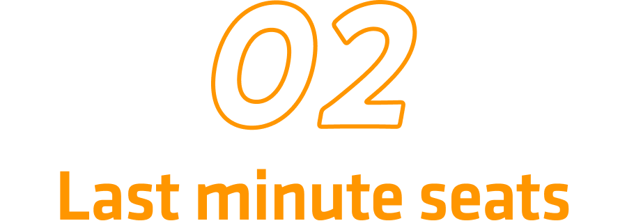 2 Last minute seats
