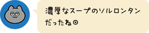 濃厚なスープのソルロンタンだったね◎