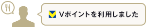 Vポイントを利用しました