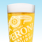 特別なペローニで乾杯