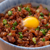 Bancho - 料理写真:自家製やきとりのタレと黄身がポイント『そぼろ丼』