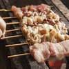 将軍やきとり - メイン写真:焼き鳥_焼いているところ