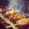 Shirogane Toritama - 料理写真:美味しく焼き上げる為、備長炭にはこだわりを。