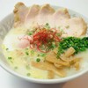 桔梗屋 黒蜜庵 - 料理写真:山梨銘柄鶏の信玄鶏の鶏チャーシューをトッピングした、鶏白湯ラーメン。さっぱりとした味わいで女性にも人気です。