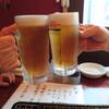 浜焼海鮮 浜タロー - ドリンク写真:冷た〜いビールで乾杯