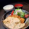 古民家の宴 - 料理写真:ランチはチキン南蛮1本！鶏肉はもちろん、卵にもこだわったタルタルソースも自慢です。