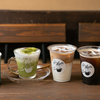 cafe maru - ドリンク写真:こだわりのコーヒーとラテ