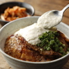 北海道マルハ酒場 - 料理写真:もち豚カルビ丼（タルタル トッピングバージョン）