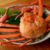 Uo Kiyo - 料理写真:刺身盛り合わせ「紅ズワイガニ」