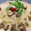 ビア ベース ベアレン - 料理写真:八幡平マッシュルームのペペロンチーノ