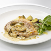 ポルトゥス - 料理写真:熟成東の匠豚のグリル　ポルチーニクリームソース