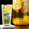 Sake Shoku Dou Taberi Xi - ドリンク写真:ジンベース(BEEFEATER)に国産無農薬レモンを漬け込んだレモンサワーです。