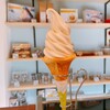 Cheese&cafe caprino - 料理写真:北海道浜中町牛乳使用【濃厚ソフトクリーム】