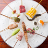 キュイジーヌ・ド・オオサカ・リョウ - 料理写真:大阪の味として親しまれている『串揚げ』。旬の食材を使い、季節ごとのおいしさが楽しめます。