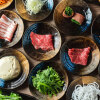 黃金出汁涮涮鍋與江戶前壽司 肉之Asatsu 梅田御初天神店