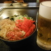 Asakusa Monja Teppan Daikichi - 料理写真:大吉もんじゃ　450円　　生ビール　430円