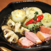 HATONOMORI - 料理写真:長ネギと鴨のアヒージョ