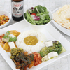 Spice Curry & Cafe SHANTi - メイン写真:ビーガンカレーセット＋ナン＋チャナサラダ