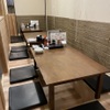 Matsukatsu - 内観写真:１階テーブル席。　改装して掘りごたつになりました！
                      仕切りもございますので半個室としてご利用いただけます!